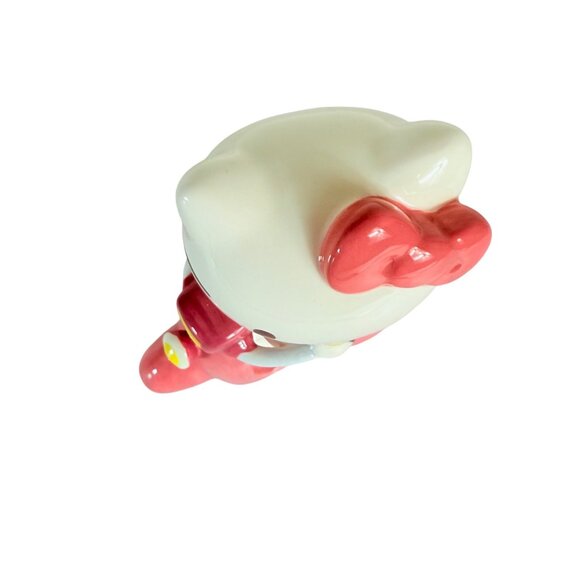 Blue Sky Hello Kitty Figurine Ceramic Riding Pink Vespa Scooter Girl Kawaii Gift - Picture 6 of 13